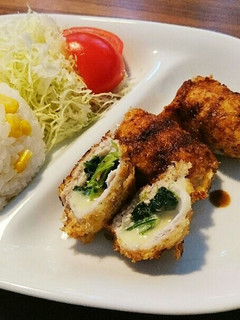 ホウレン草とチーズの豚ロールカツ☆-レシピのメイン写真