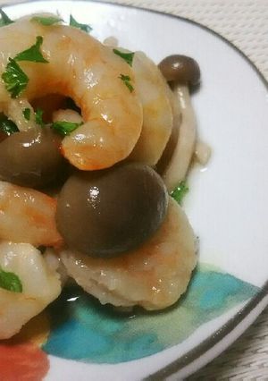 ポリ袋で介護食♥アヒージョ風-レシピのメイン写真