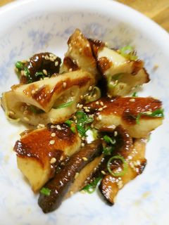 ちくわと椎茸の甘辛煮-レシピのメイン写真