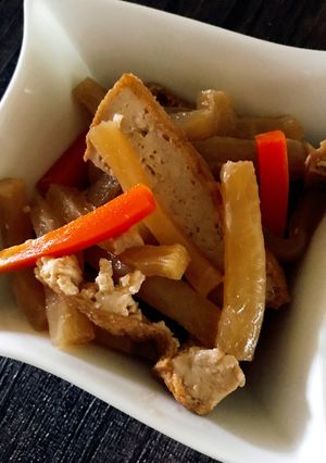 冷凍大根が美味い煮物に変身♪-レシピのメイン写真