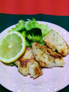 鶏むね肉の柚子コショウ焼き☆減塩☆-レシピのメイン写真