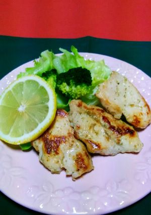鶏むね肉の柚子コショウ焼き☆減塩☆-レシピのメイン写真