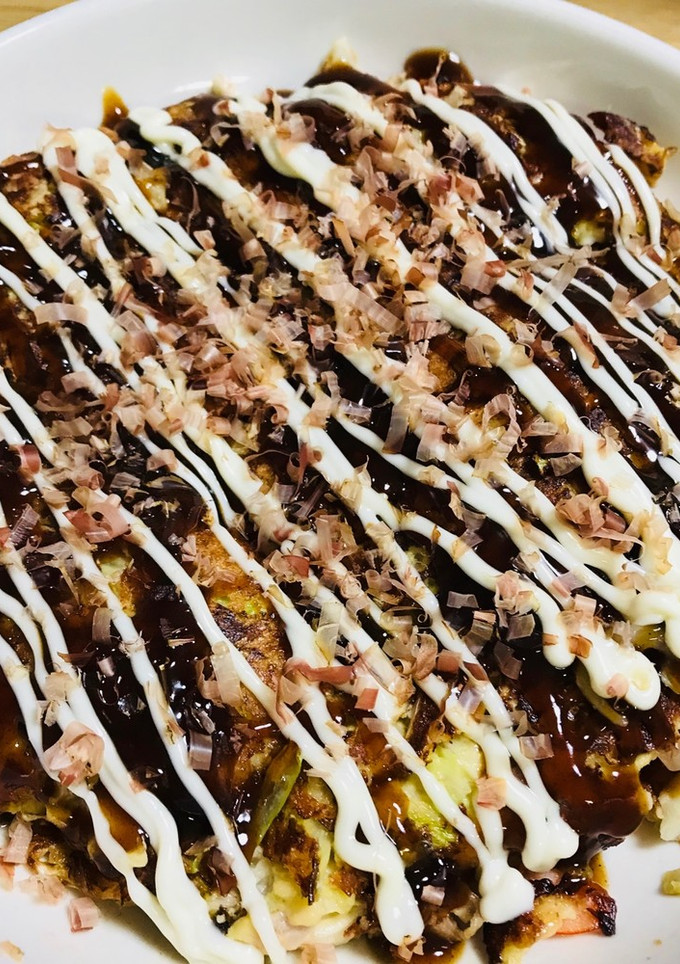 ふわっとろっお好み焼き♪-レシピのメイン写真