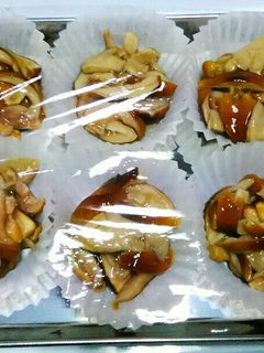 なめこの冷凍保存(お弁当カップで小分け)-レシピのメイン写真