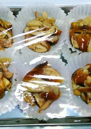 なめこの冷凍保存(お弁当カップで小分け)-レシピのメイン写真