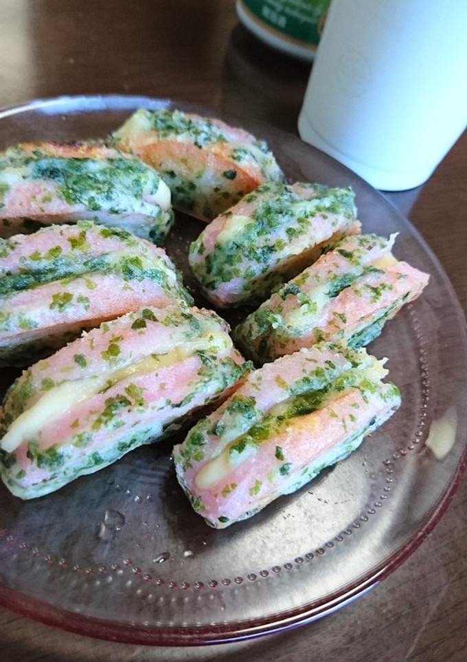 かまぼこチーズの磯辺揚げ(風)♪-レシピのメイン写真