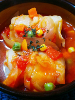 冷凍ものでズボラロールキャベツ-レシピのメイン写真