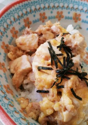 5分でできる☆ツナ豆腐丼-レシピのメイン写真