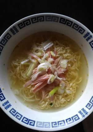 ベーコンラーメン-レシピのメイン写真
