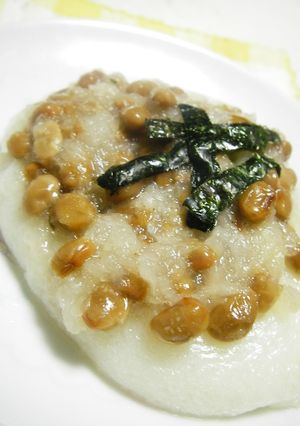 ネバっ★☆とろ~♪♪ 納豆おろしもち~-レシピのメイン写真