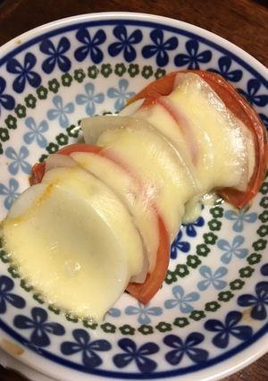 蒲鉾と大根・トマトのチーズ焼き-レシピのメイン写真