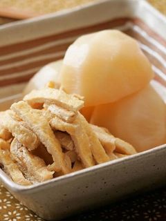 油揚げとカブの煮物-レシピのメイン写真