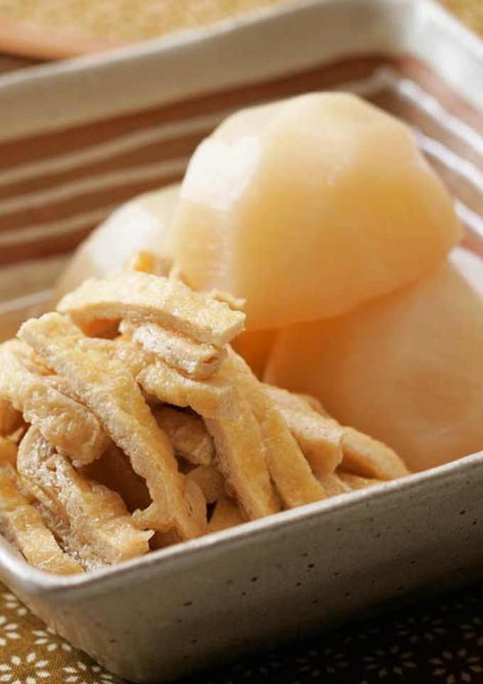 油揚げとカブの煮物-レシピのメイン写真