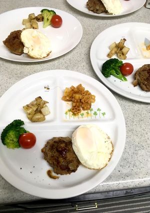 我が家のハンバーグ-レシピのメイン写真