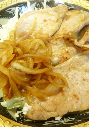 甘さ控えめ大人味☆簡単しょうが焼き-レシピのメイン写真