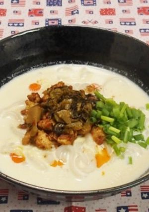ごまみそ豆乳担々うどん-レシピのメイン写真