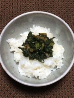 大根葉の味噌炒め煮-レシピのメイン写真