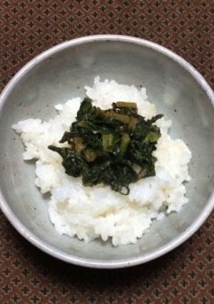 大根葉の味噌炒め煮-レシピのメイン写真