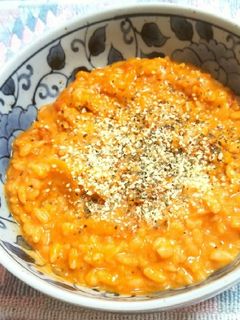 トマト&バジルスープのリゾット-レシピのメイン写真