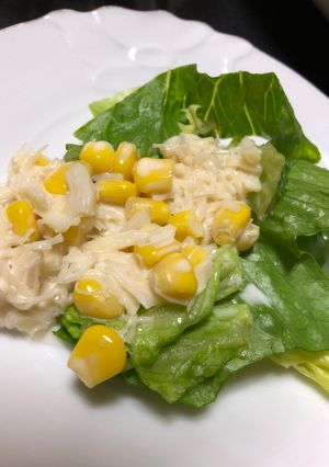 ホタテとコーン缶詰のサラダ-レシピのメイン写真