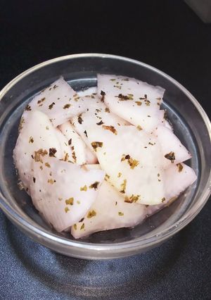 簡単。混ぜるだけで大根のゆかり漬け-レシピのメイン写真
