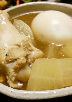 手羽元だいこん、少し酸っぱ目？-レシピのメイン写真
