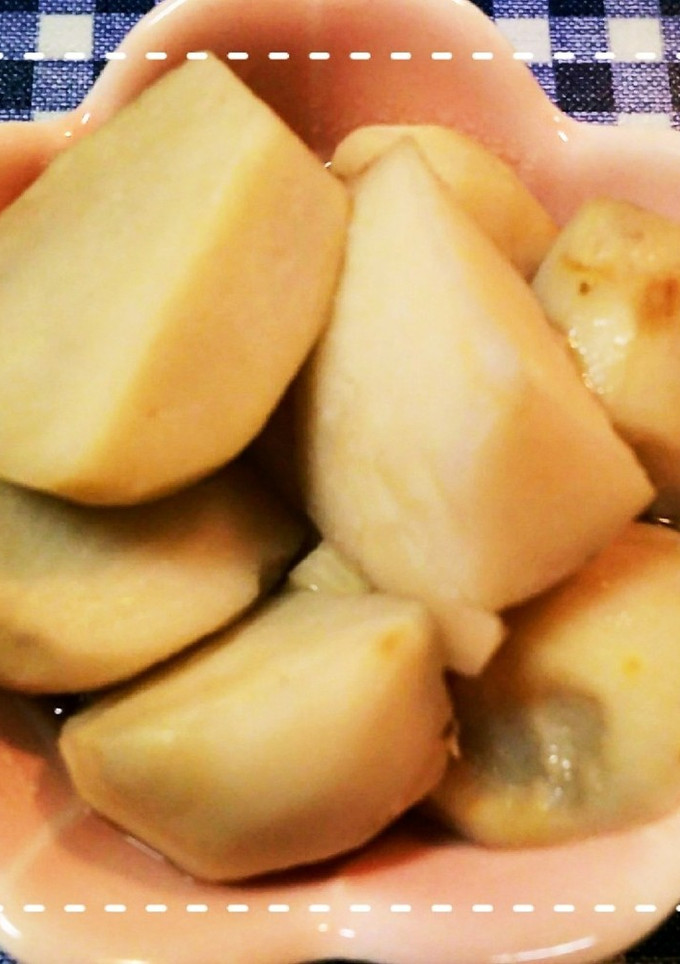 レンジ時短！だしの素で簡単！里芋の煮物-レシピのメイン写真