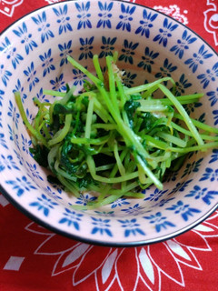 ~豆苗のサッと和え~-レシピのメイン写真