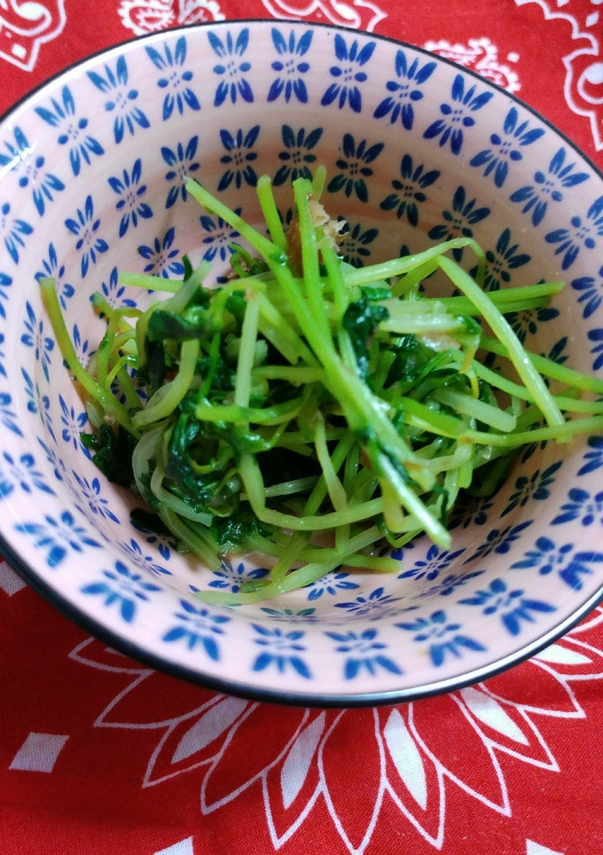 ～豆苗のサッと和え～-レシピのメイン写真