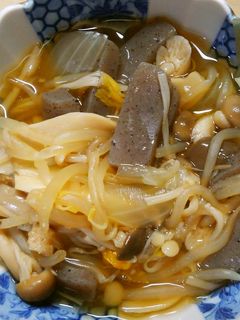 簡単♪もやしとキノコ こんにゃくの煮物❀-レシピのメイン写真