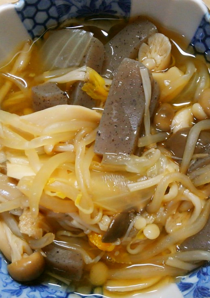 簡単♪もやしとキノコ こんにゃくの煮物❀-レシピのメイン写真