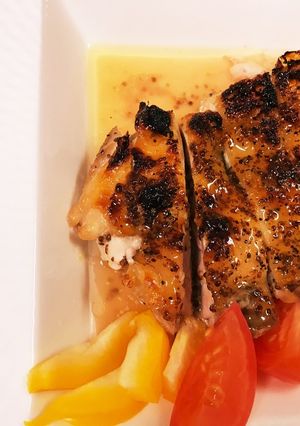 パリパリハニーマスタードチキン˚✧₊⁎-レシピのメイン写真