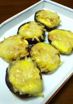 簡単！椎茸のツナピザ風-レシピのメイン写真