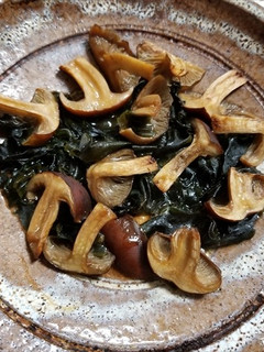 クリタケの焼きキノコ・バター、ワイン醤油-レシピのメイン写真