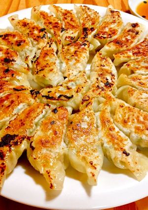 野菜たっぷり ジューシー餃子♪-レシピのメイン写真