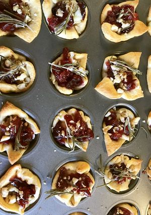 クランベリーとブリーチーズ簡単前菜-レシピのメイン写真