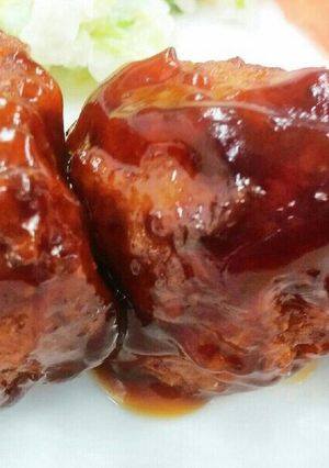 肉団子の甘酢あん-レシピのメイン写真