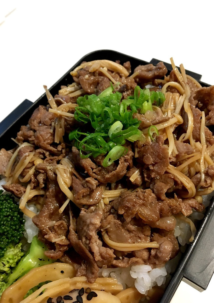 簡単☆すき焼き風牛丼-レシピのメイン写真
