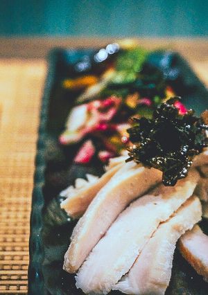 60℃ 塩麹漬け鶏むねと野菜のオードブル-レシピのメイン写真