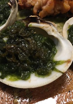 ホンビノス貝の磯辺焼き-レシピのメイン写真