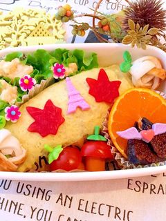 オムソバ 秋弁当-レシピのメイン写真