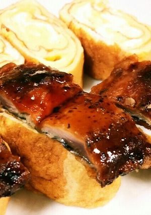 サムライ特製秋刀魚のせ卵焼き❤-レシピのメイン写真