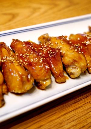 シンプル簡単 手羽中の甘辛照り焼き-レシピのメイン写真