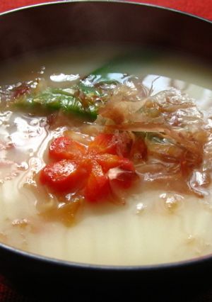 京風、お雑煮-レシピのメイン写真