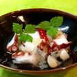 簡単美味しい甘らっきょ酢でタコの酢の物