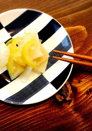 大根の皮で☆即席甘酢漬け-レシピのメイン写真