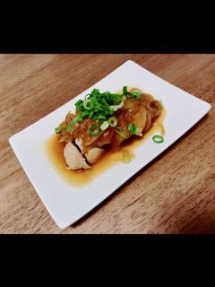 超簡単鶏肉煮!トロトロたまねぎソース♡-レシピのメイン写真