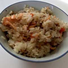 รูปของ おでんの残りで炊き込みご飯