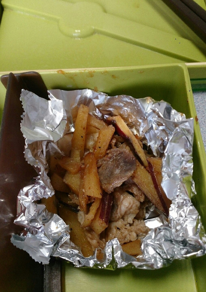 豚とさつまいもの焼き肉のタレ炒め-レシピのメイン写真