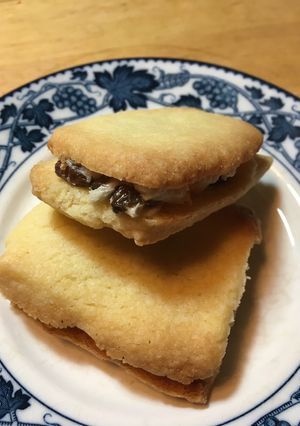 ボール１つでレーズンバターサンドクッキー-レシピのメイン写真